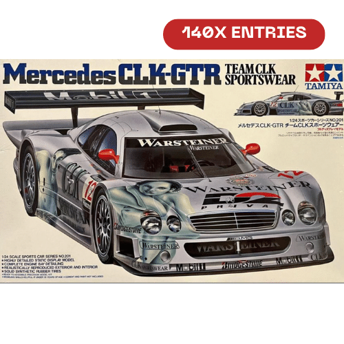 1/24 Tamiya Mercedes CLK-GTR Team CLK Plastic Model Kit – Fortune