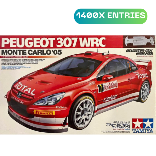 1/24 Tamiya Peugeot 307 WRC Monte Carlo '05