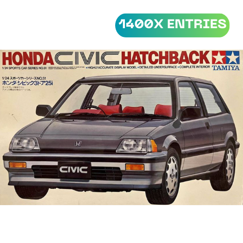 1/24 Tamiya Honda Civic Hatchback