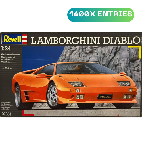 1/24 Revell Lamborghini Diablo